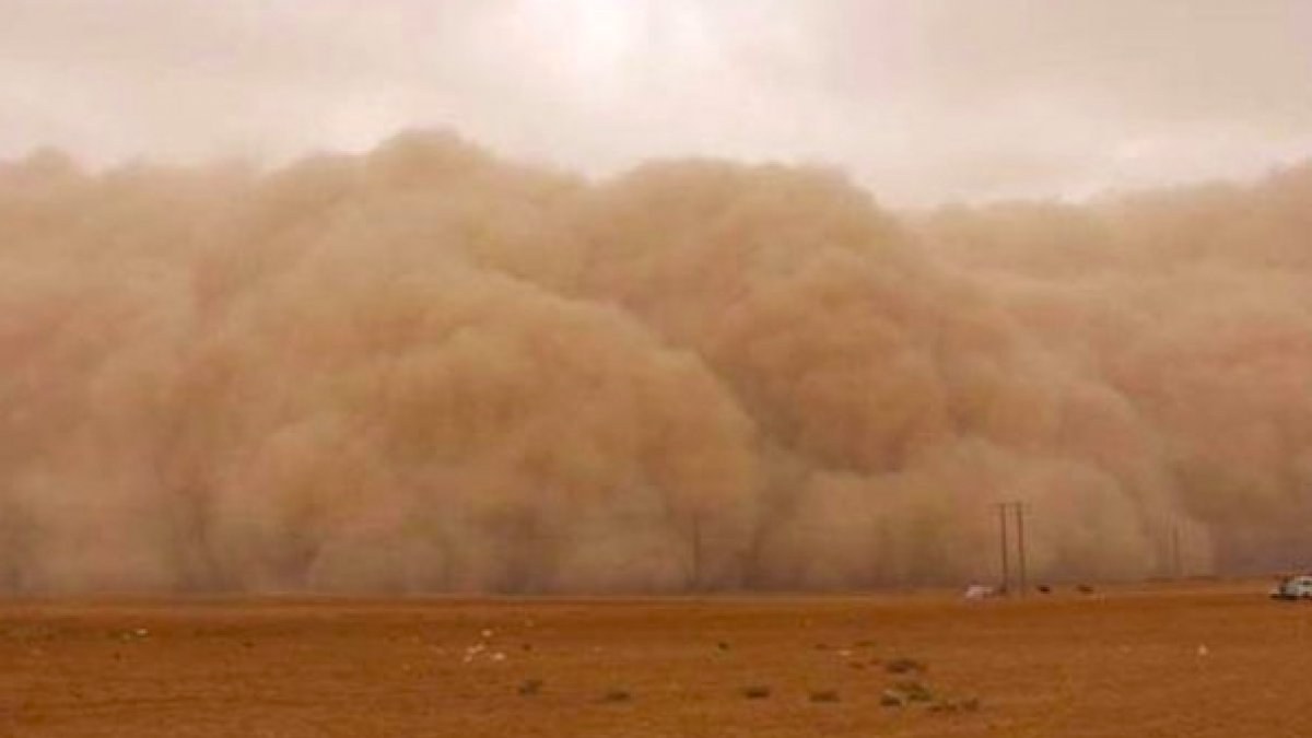 Diyarbakır için Suriye kaynaklı toz uyarısı