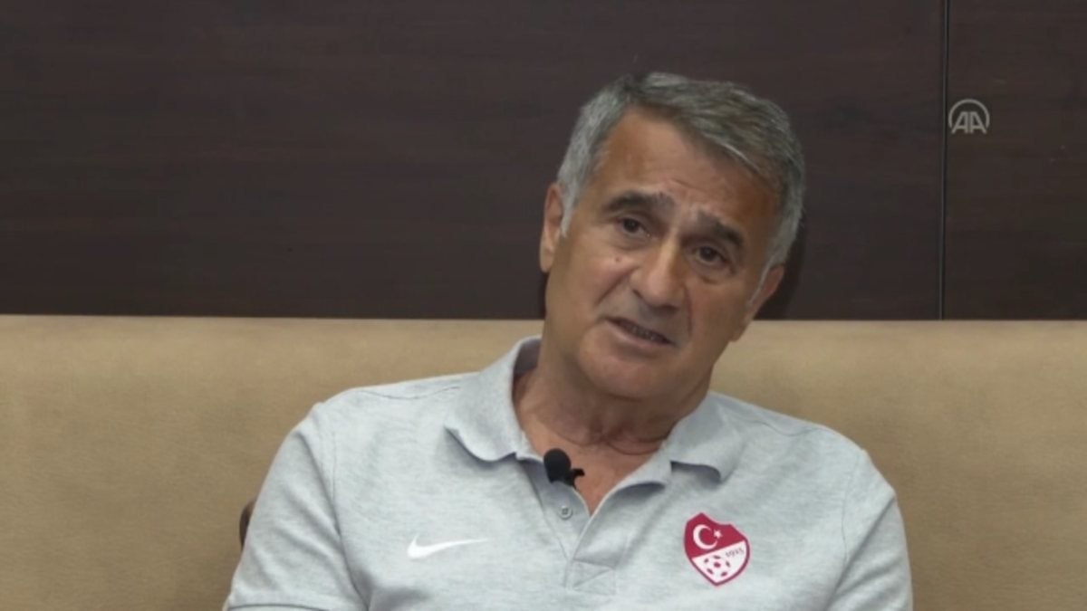 Şenol Güneş: İlk hedefimiz gruptan çıkmak