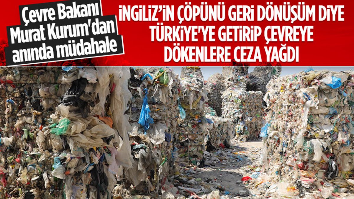 Türkiye, plastik ambalaj türü atıkların çoğunun ithalatını yasakladı