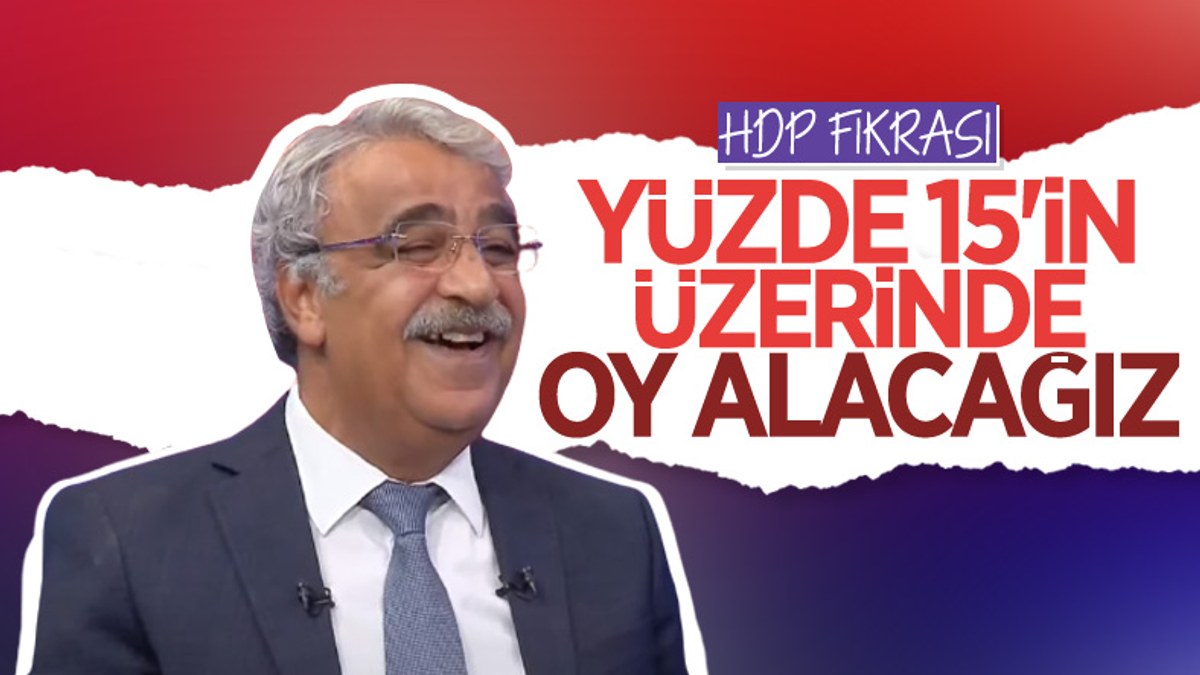 HDP'nin hedefi yüzde 15 üzeri oy almak