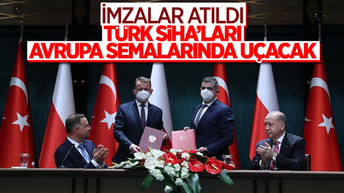 Cumhurbaşkanı Erdoğan ile Polonya Cumhurbaşkanı'ndan ortak açıklama