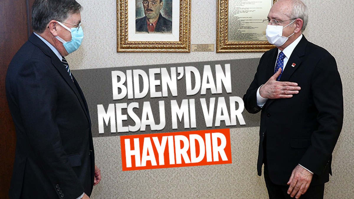 Kemal Kılıçdaroğlu, ABD'nin Türkiye Büyükelçisi ile görüştü