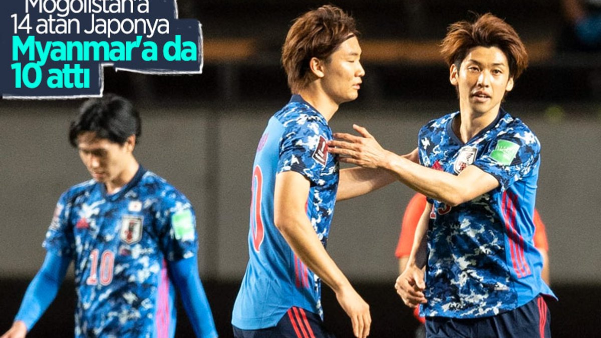 Japonya, Myanmar'ı 10 golle mağlup etti