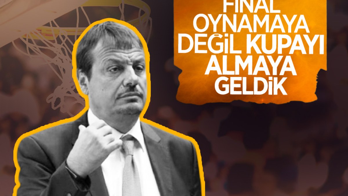 Ergin Ataman: Gergin ve kararlıyız