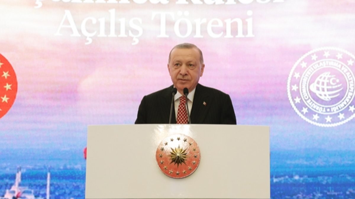 Cumhurbaşkanı Erdoğan'ın Çamlıca Kulesi açılış töreni konuşması