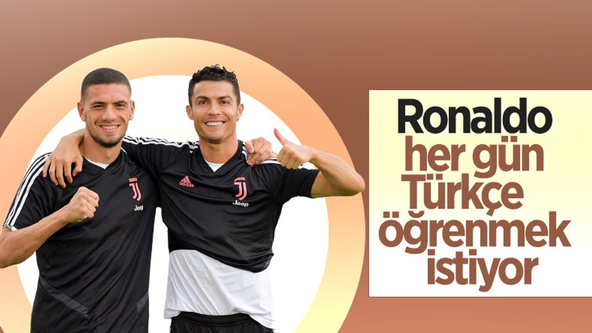 Merih Demiral: Ronaldo her gün Türkçe öğrenmek istiyor