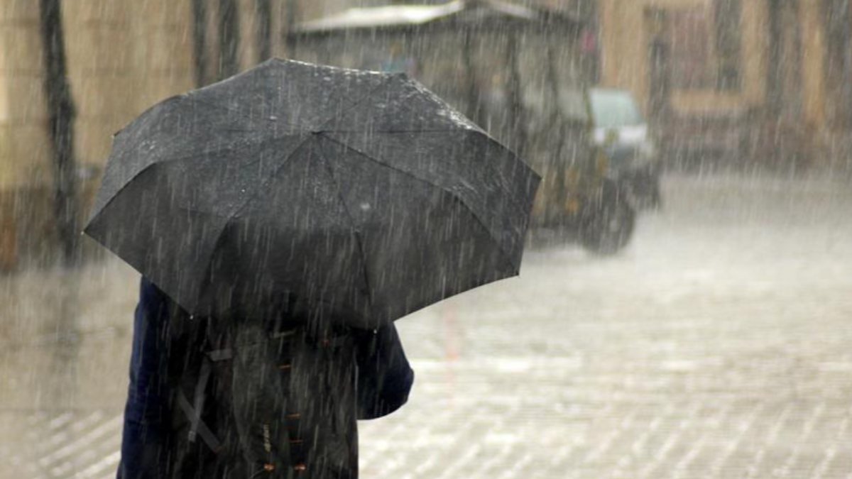 Meteoroloji Genel Müdürlüğü'nden sağanak yağış uyarısı