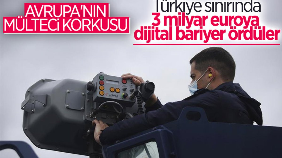 AB'den Türkiye-Yunanistan sınırına dijital bariyer