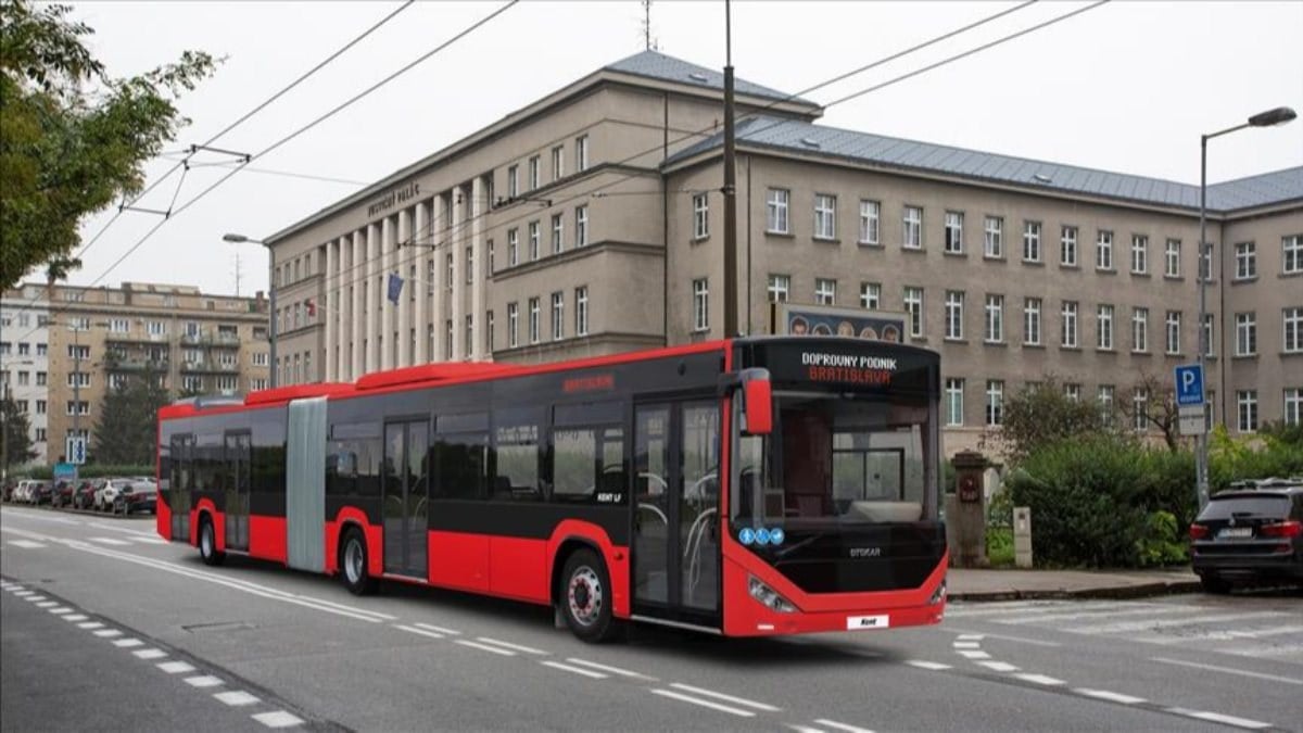 Otokar'dan Slovakya'ya otobüs ihracatı