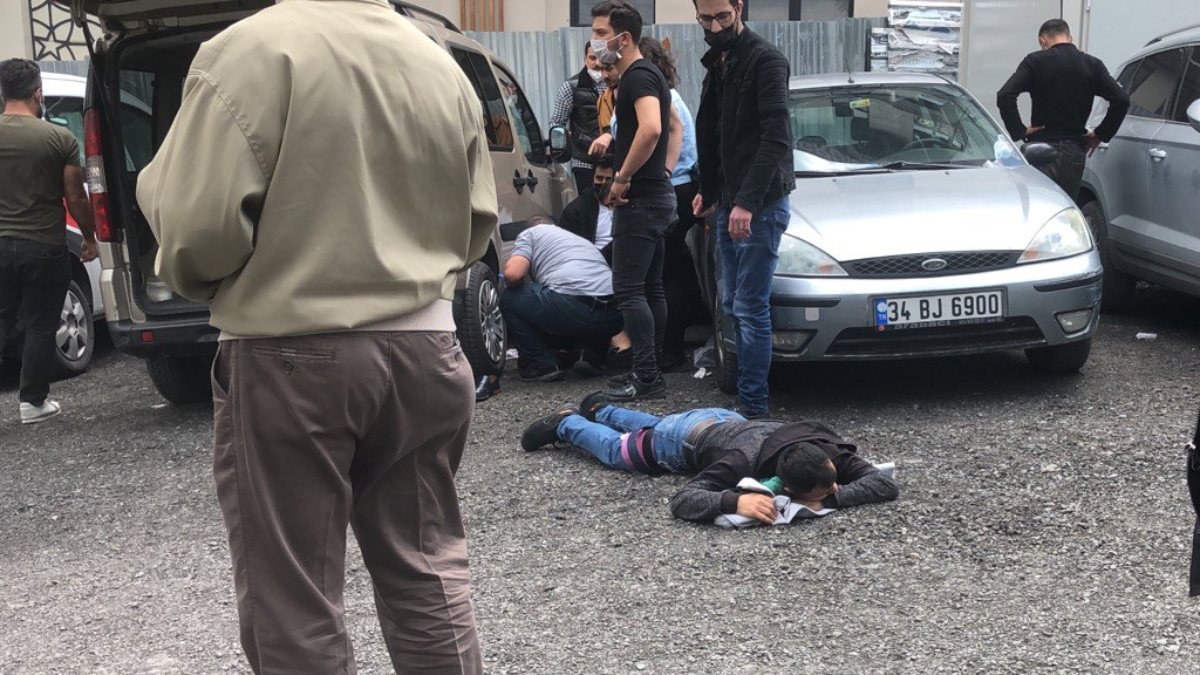 Bakırköy Adliyesi önünde silahlı saldırı