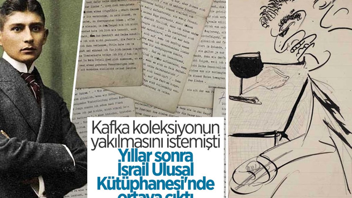 Kafka’nın elyazmaları, mektupları ve koleksiyonu erişime açıldı