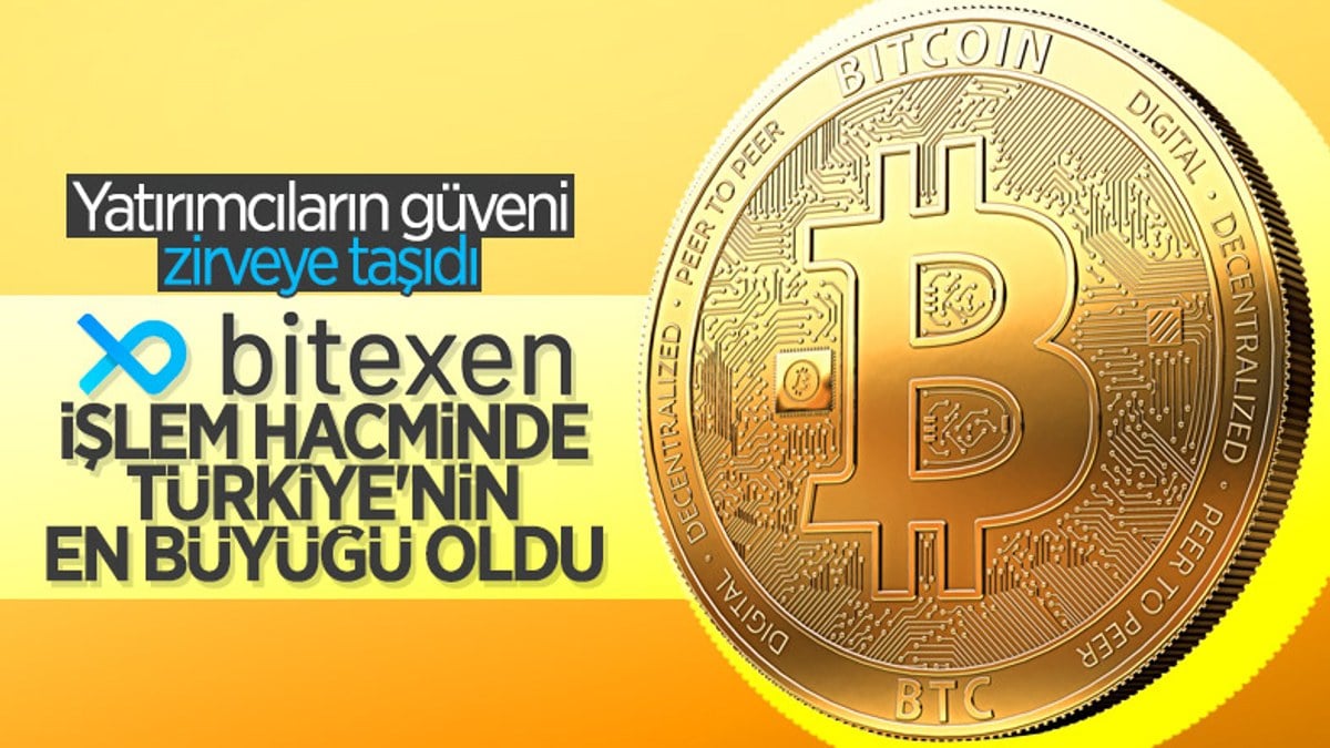 Bitexen, işlem hacminde Türkiye'nin en büyüğü oldu