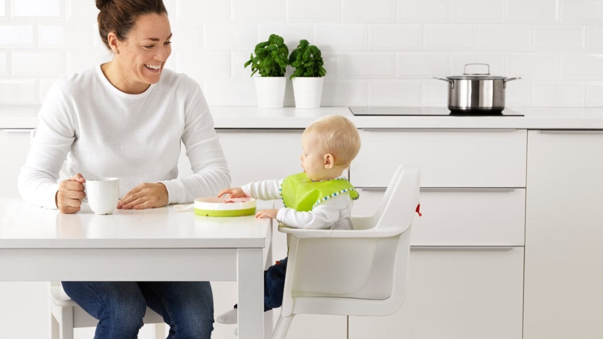 Mama sandalyesi çocuğunuzun yeme alışkanlığını etkilemesin