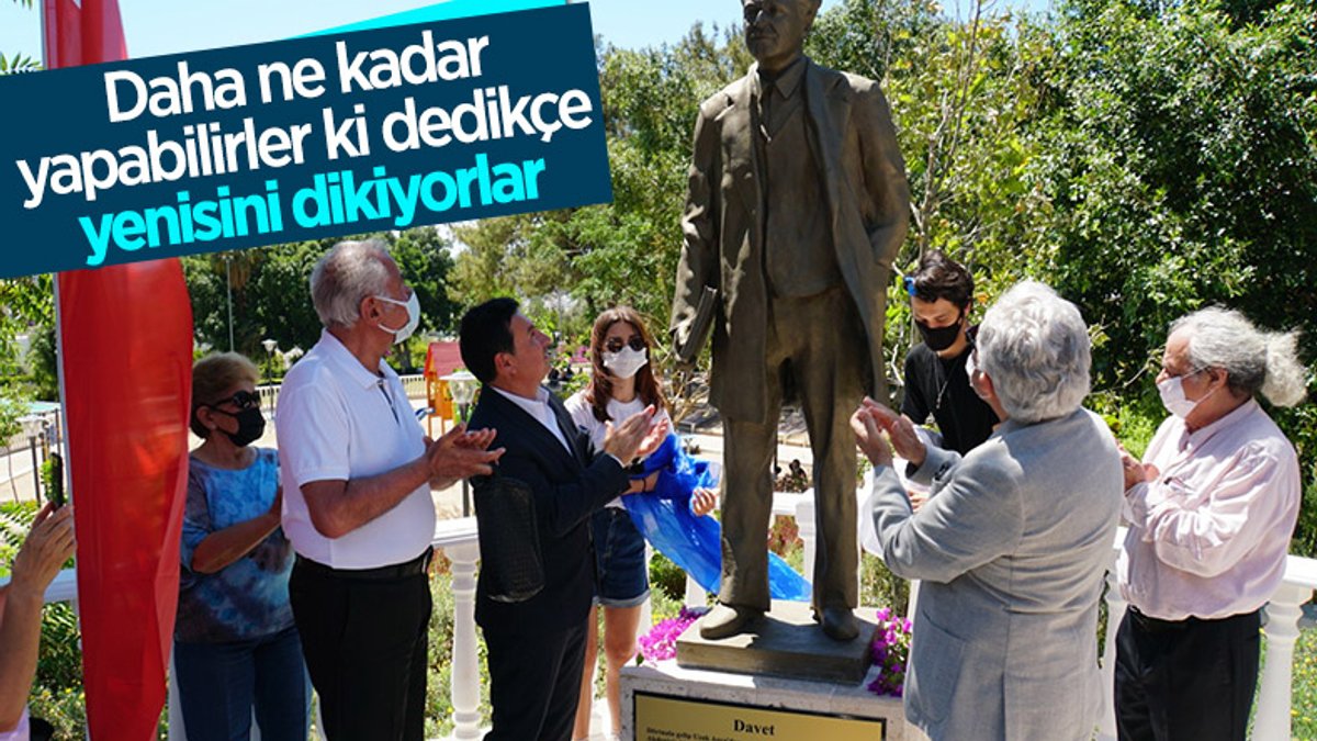 CHP'li Bodrum Belediyesi'nden 'Nazım Hikmet' heykeli