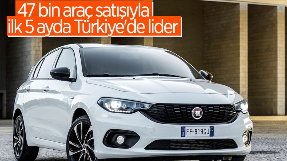 Fiat, yılın ilk 5 ayında Türkiye'de liderliğini korudu