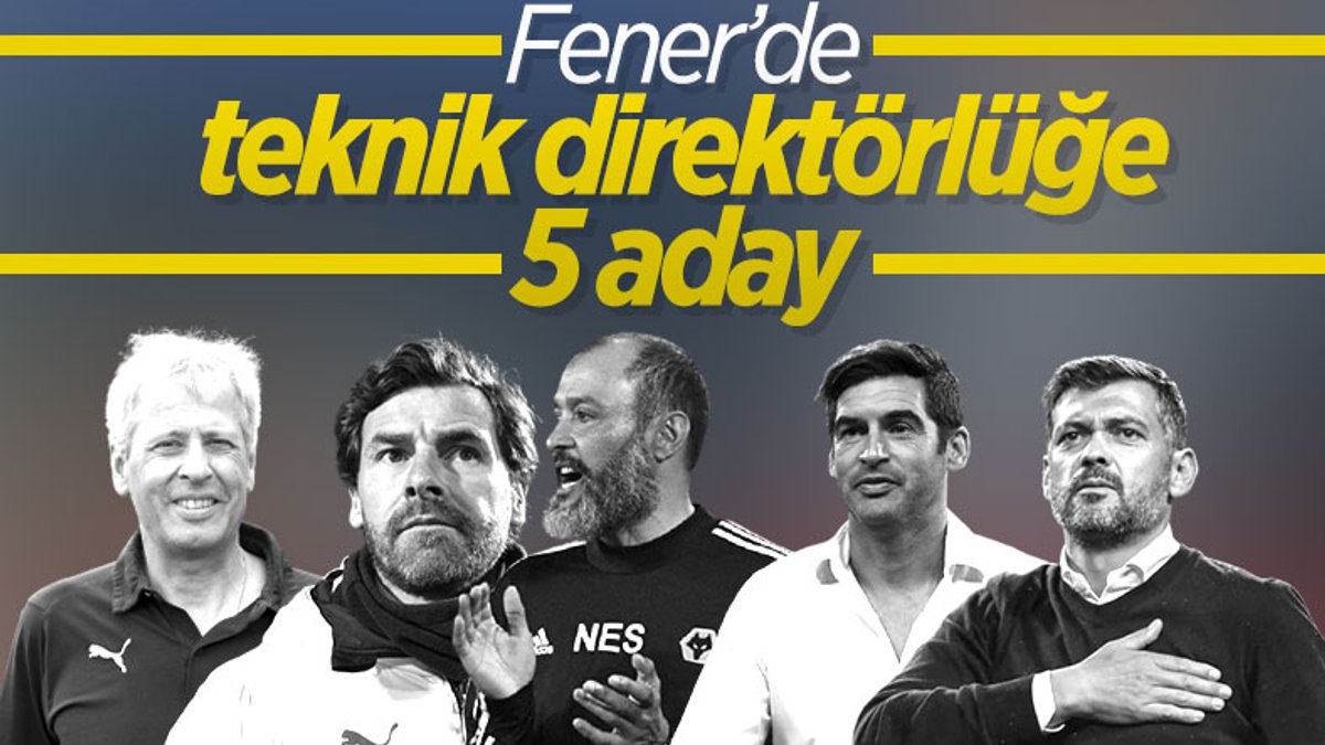 Fenerbahçe'nin 5 hoca adayı