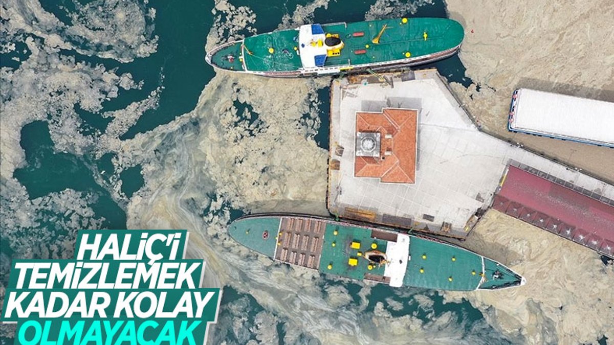 Çevre mühendislerinden müsilaj uyarısı: Haliç'i temizledik ama Marmara'yı temizleyemezsiniz
