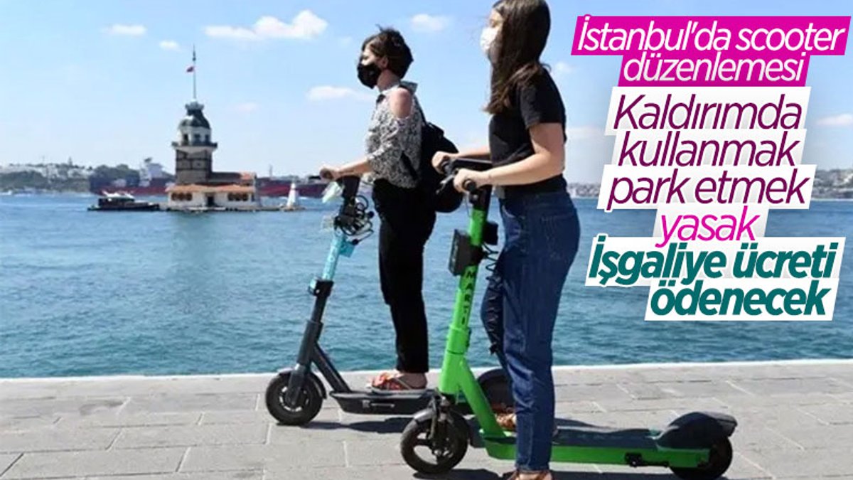 İstanbul'da elektrikli scooter kullanımına düzenleme getirildi 