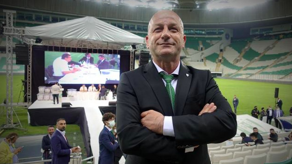 Bursaspor'un yeni başkanı Hayrettin Gülgüler