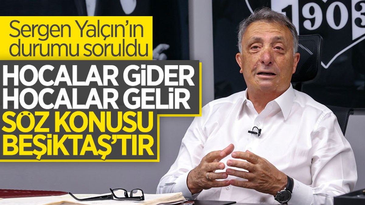 Ahmet Nut Çebi: Sergen Yalçın'la sorunumuz yok