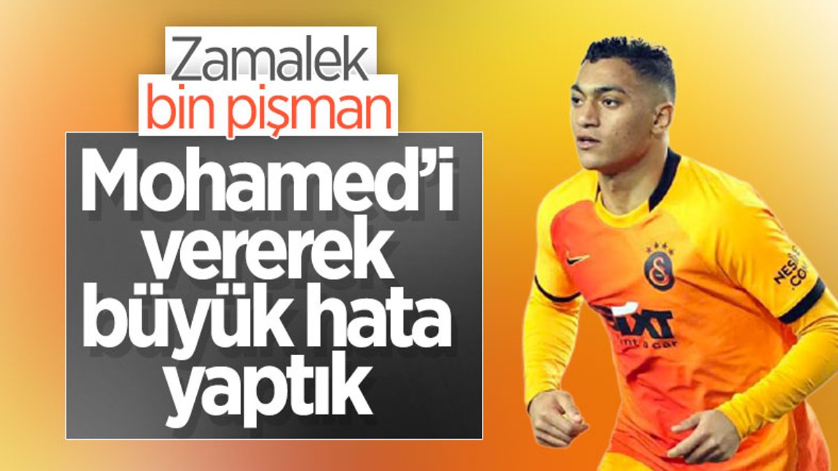 Zamalek kulübü, Mohamed transferinde pişman