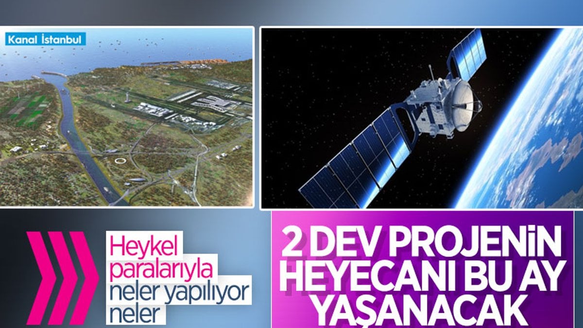 Türkiye, Türksat 5A ve Kanal İstanbul projelerine odaklandı