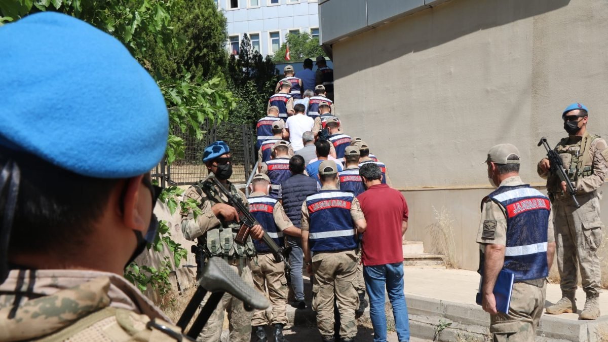 Diyarbakır'da narko-terör operasyonu: 33 tutuklu