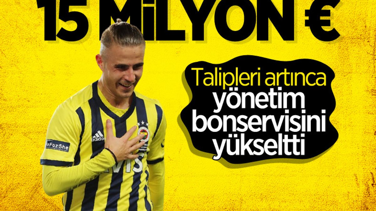 Fenerbahçe, Pelkas'ın bonservisini 15 milyon euro olarak belirledi
