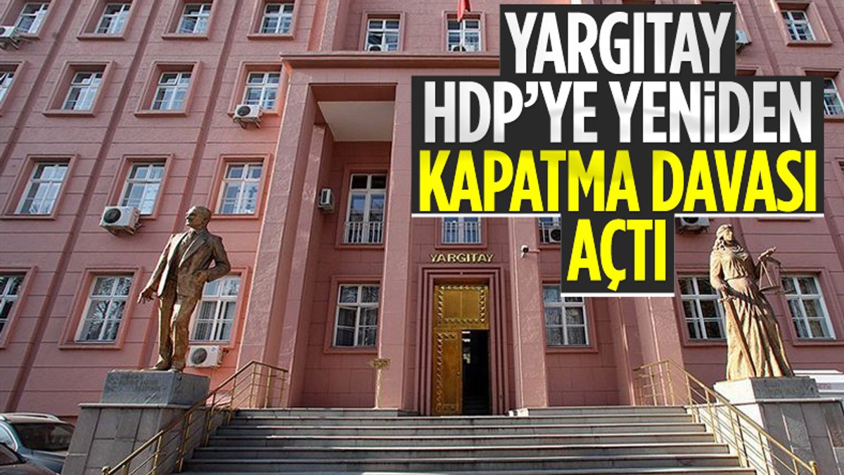 Yargıtay'dan HDP'ye yeniden kapatma davası