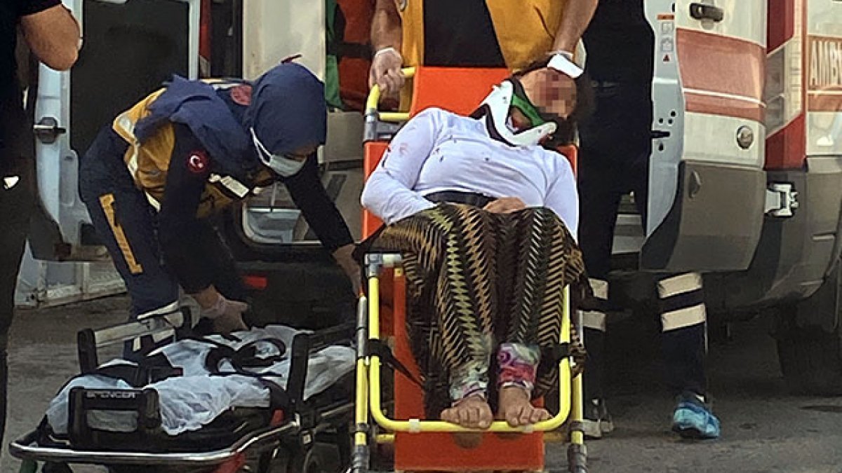 Sivas'ta bir kişi, tartıştığı eltisini sopayla döverek hastanelik etti