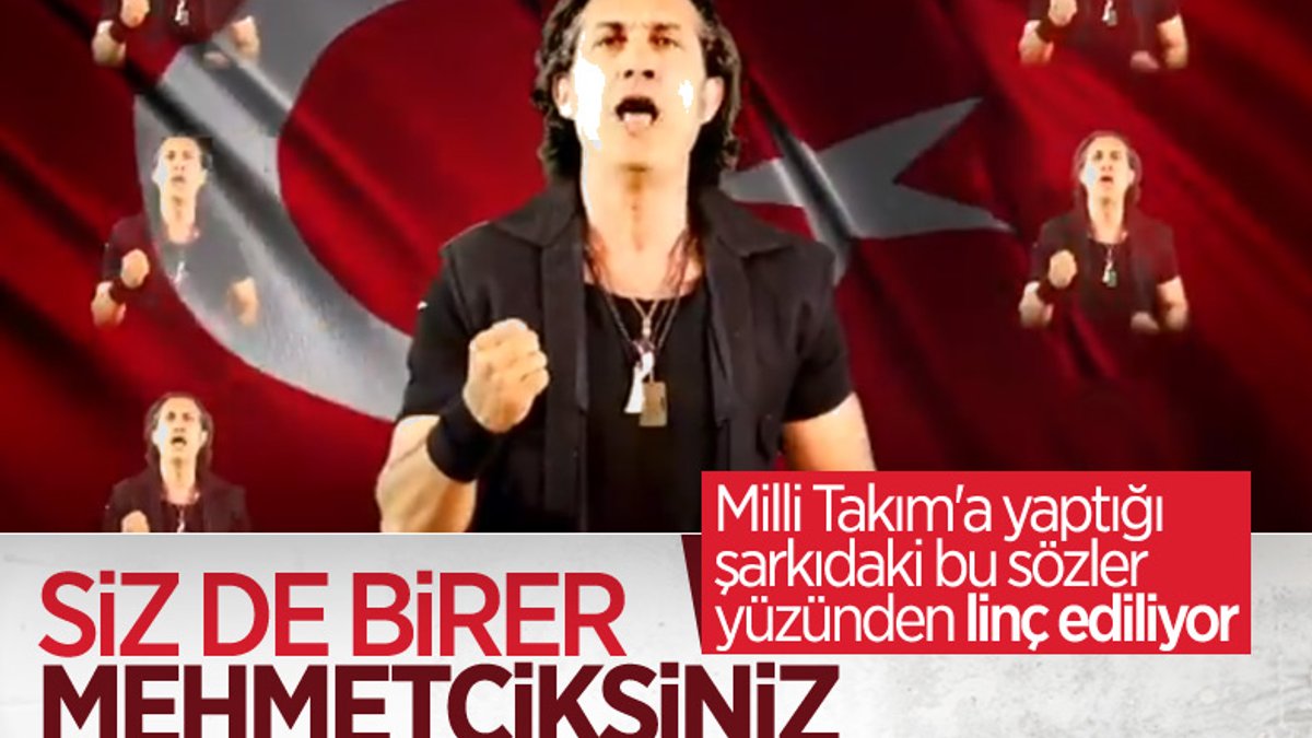 Kıraç'ın milli takım futbolcularına şarkısında Mehmetçik demesi tepki topladı