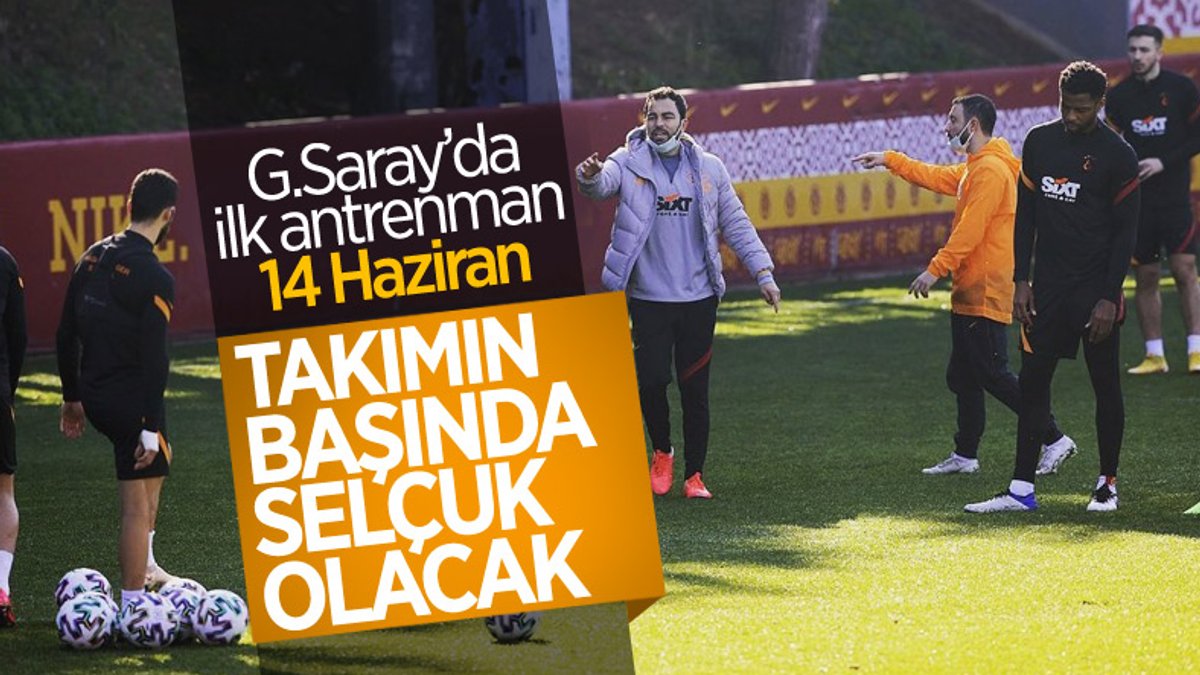 Galatasaray antrenmanlara başlıyor