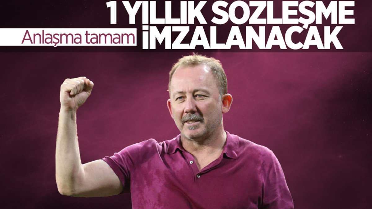 Beşiktaş Sergen Yalçın'la anlaşmaya vardı