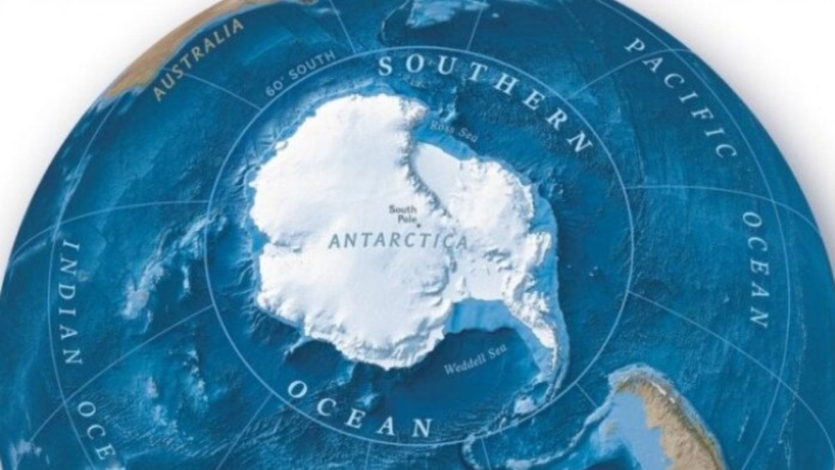 Beşinci okyanusun varlığı kabul edildi: Güney Okyanusu