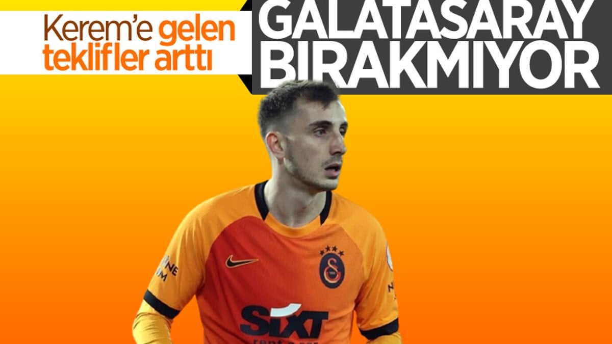 Galatasaray'dan Kerem Aktürkoğlu'na gidiş izni yok