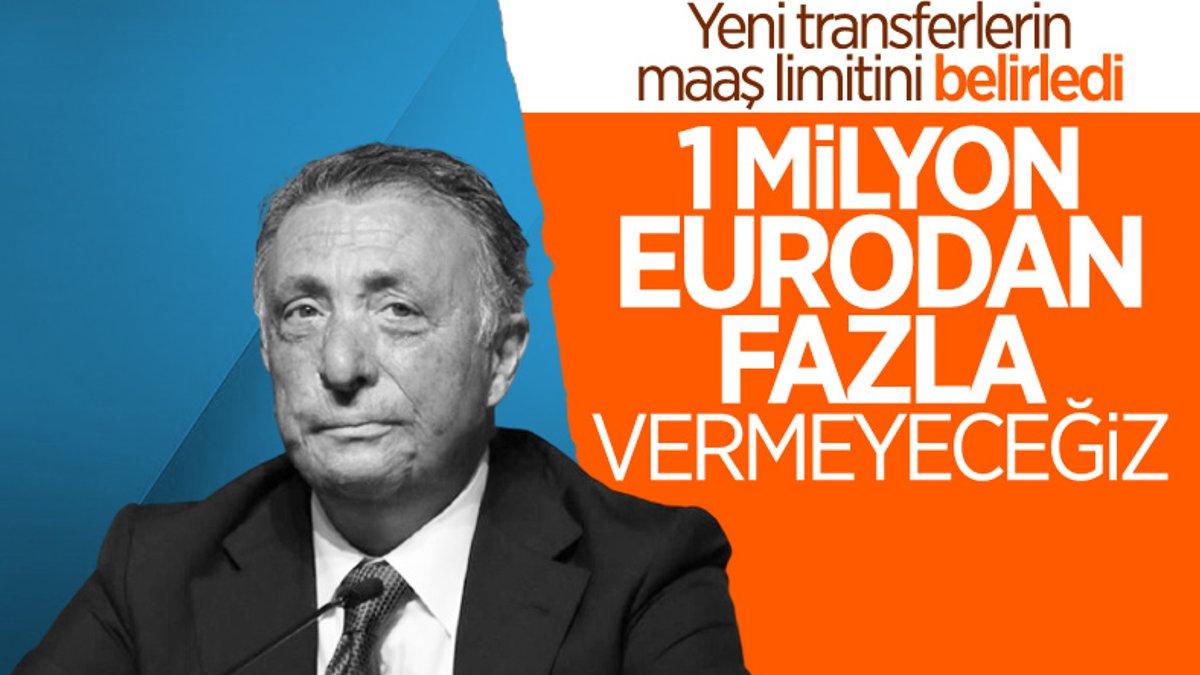Ahmet Nur Çebi: Yeni transferlere 1 milyon eurodan fazla ödemeyeceğiz