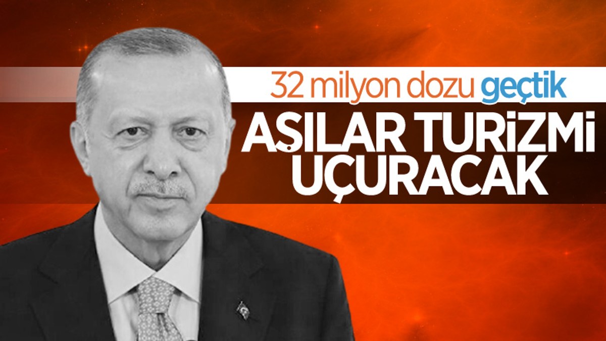 Cumhurbaşkanı Erdoğan: Turist atağı başlayacak