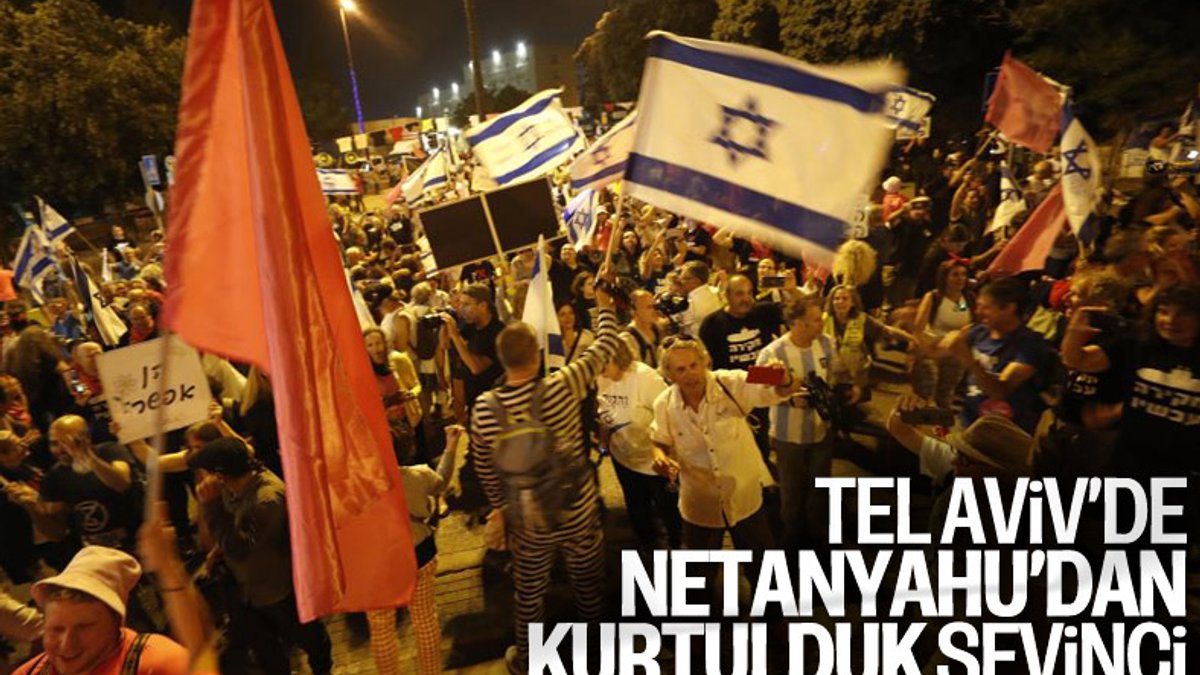 İsrailliler Netanyahu döneminin kapanışını kutladı