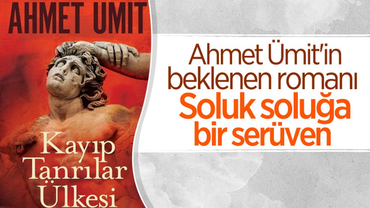 Ahmet Ümit’in yeni romanı Kayıp Tanrılar Ülkesi raflarda