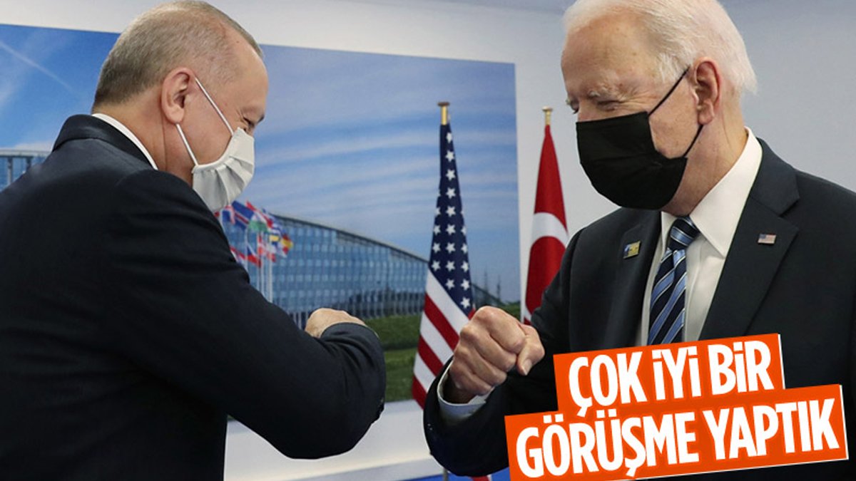 Joe Biden: Erdoğan ile çok iyi bir görüşme yaptık