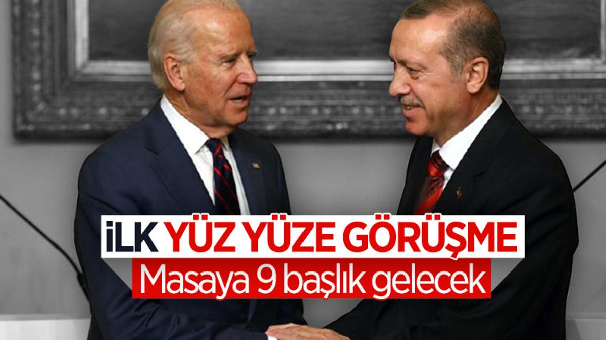 Kritik gün: Erdoğan, Biden ile bir araya gelecek
