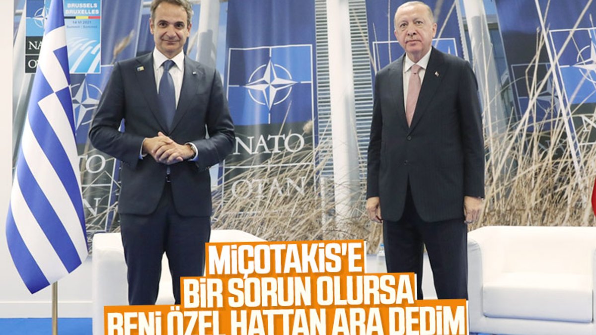 Cumhurbaşkanı Erdoğan'dan Yunanistan'a ilişkin: Üçüncü ülke ve kişileri işe karıştırmayalım