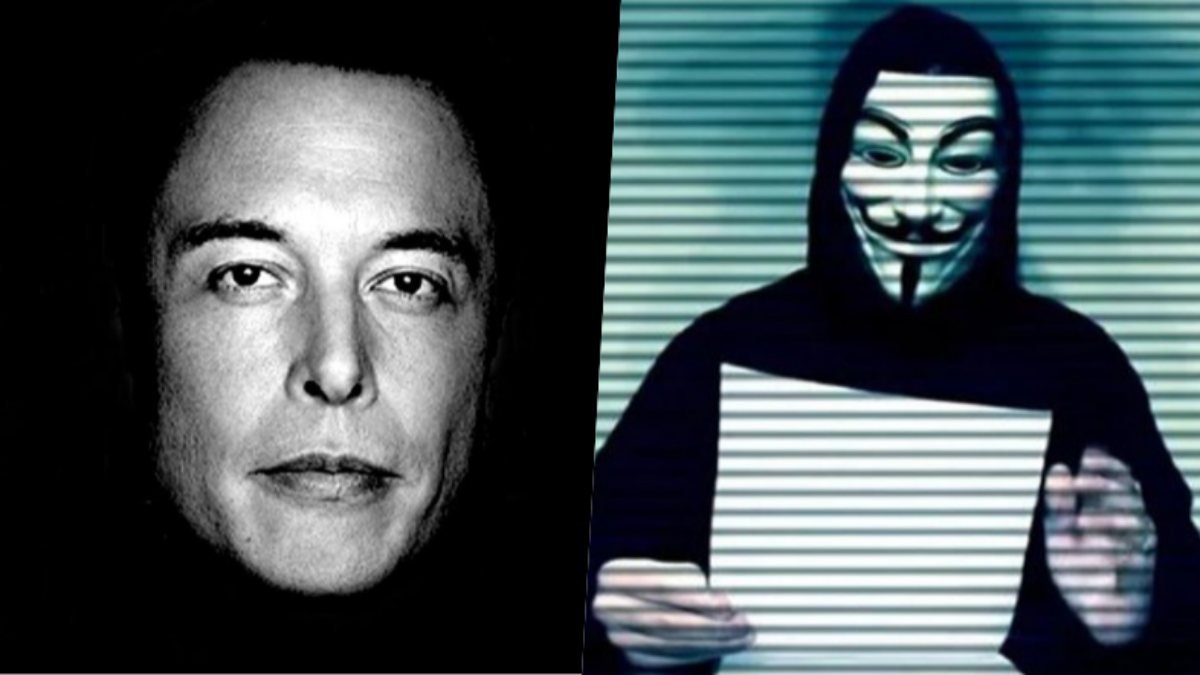 Elon Musk, kendisini tehdit eden Anonymous ile dalga geçti