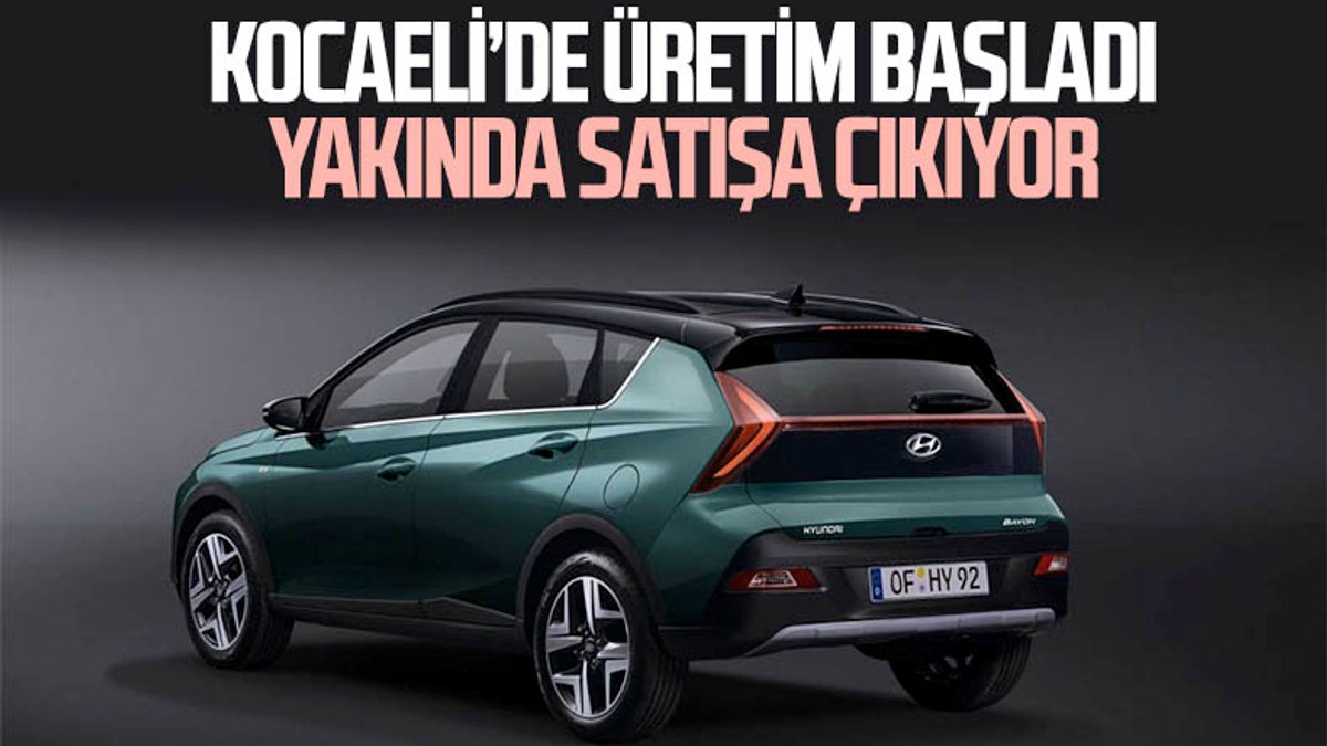 Kocaeli'de Hyundai Bayon ve i20 N üretimi başladı