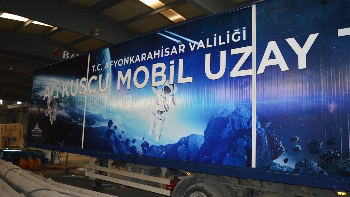 Ali Kuşçu Mobil Uzay Tırı, Afyonkarahisar'dan yola çıkacak