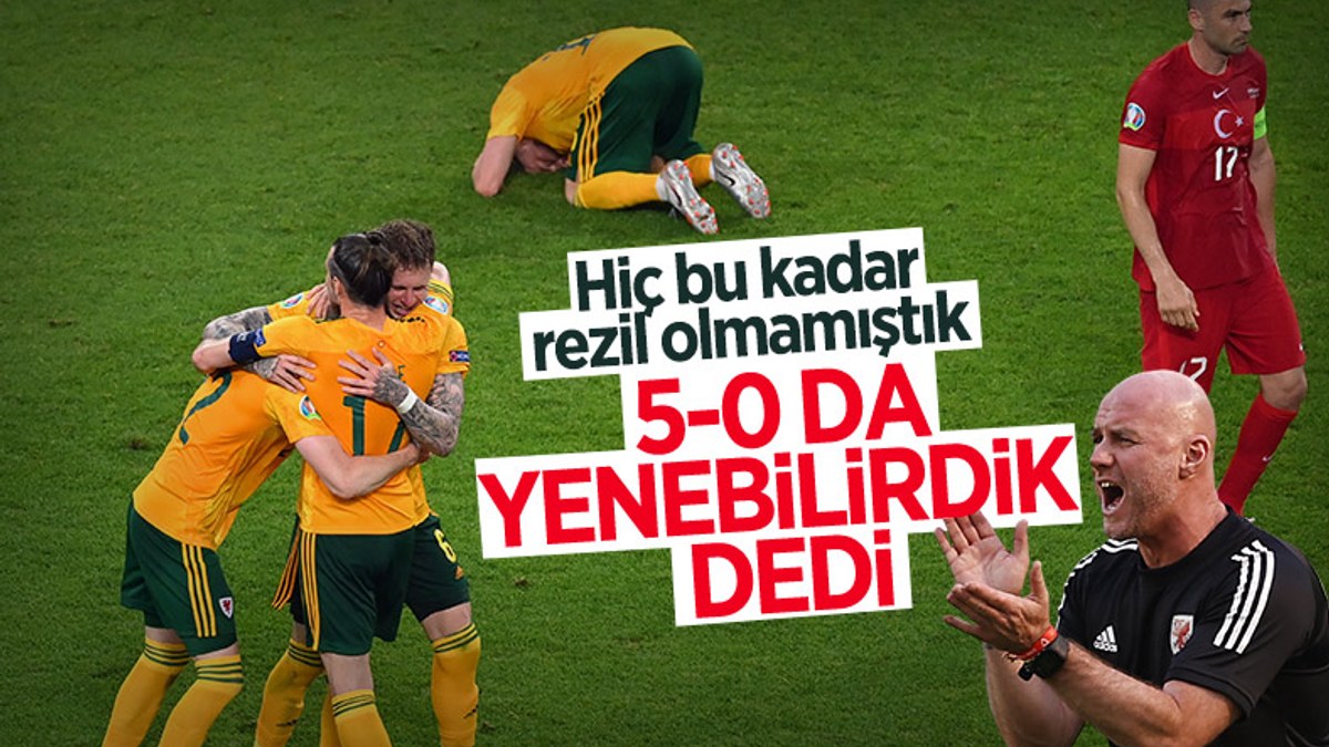 Galler Teknik Direktörü Page: Türkiye'yi 5-0 da yenebilirdik