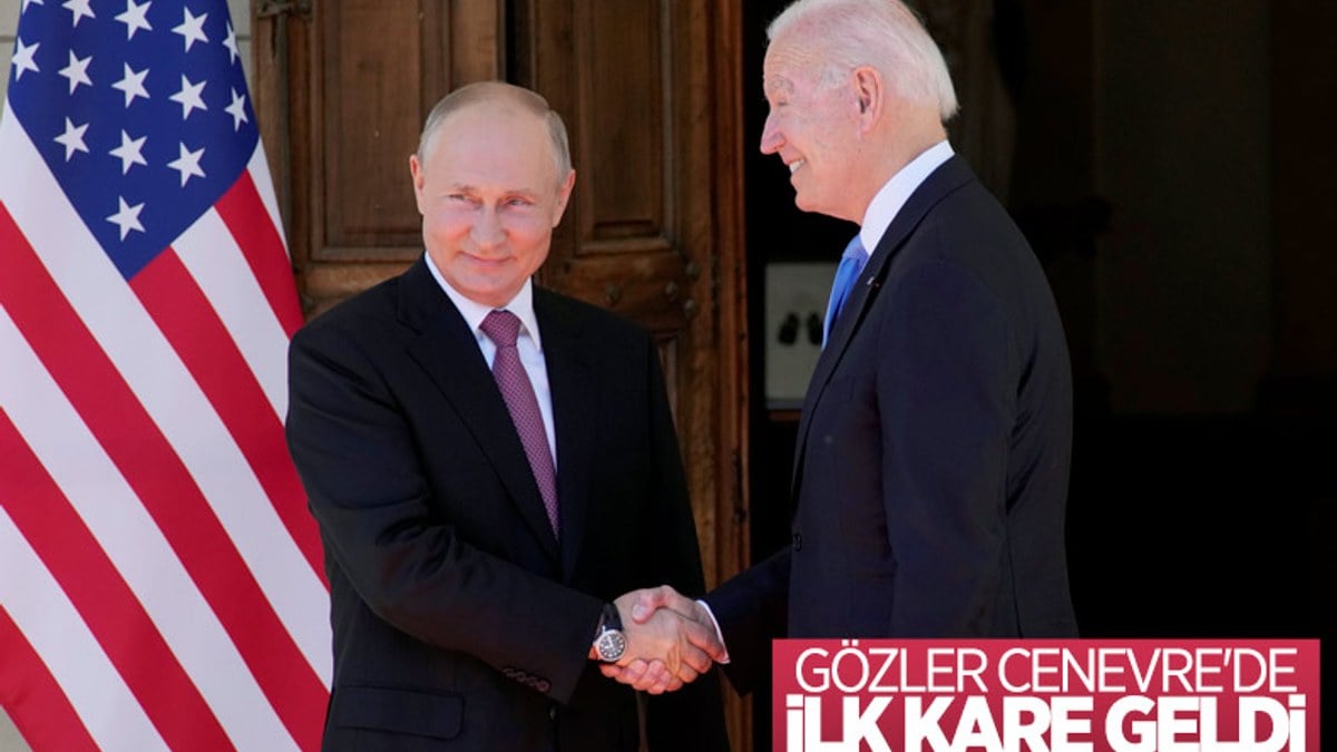 Joe Biden ve Vladimir Putin'in görüşmesi sona erdi