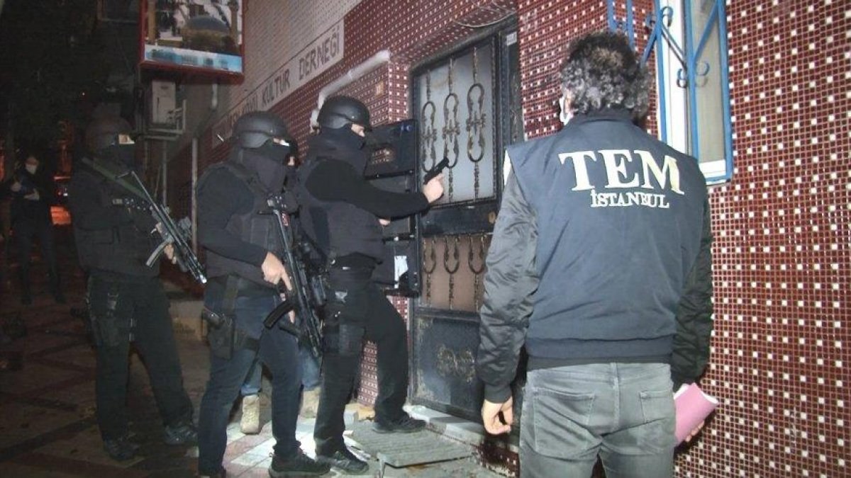 İstanbul'da PKK operasyonu: 5 gözaltı