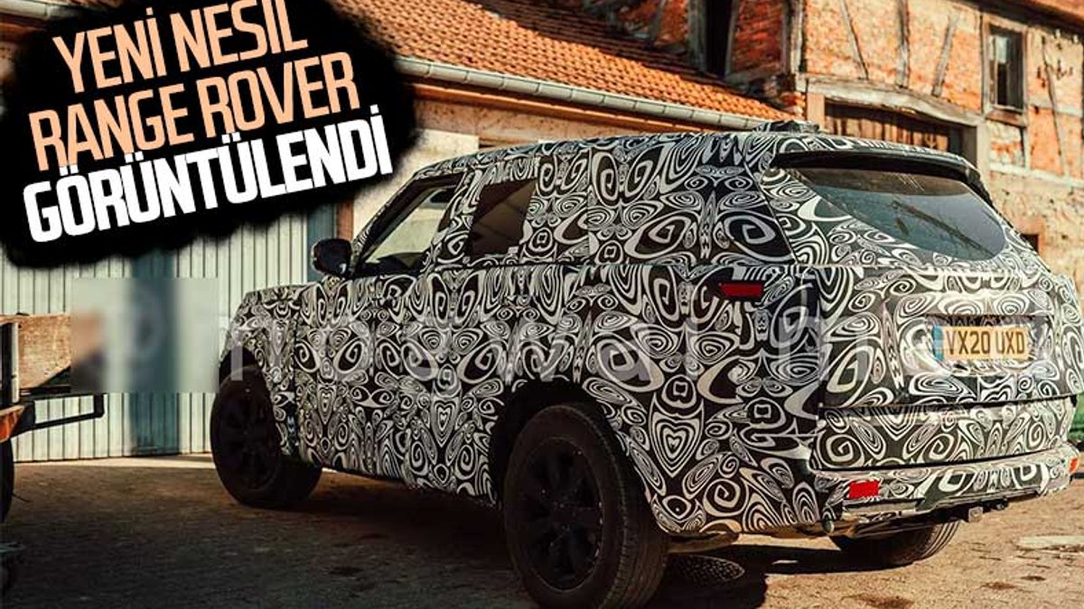 Yeni nesil Range Rover bir kez daha test edildi