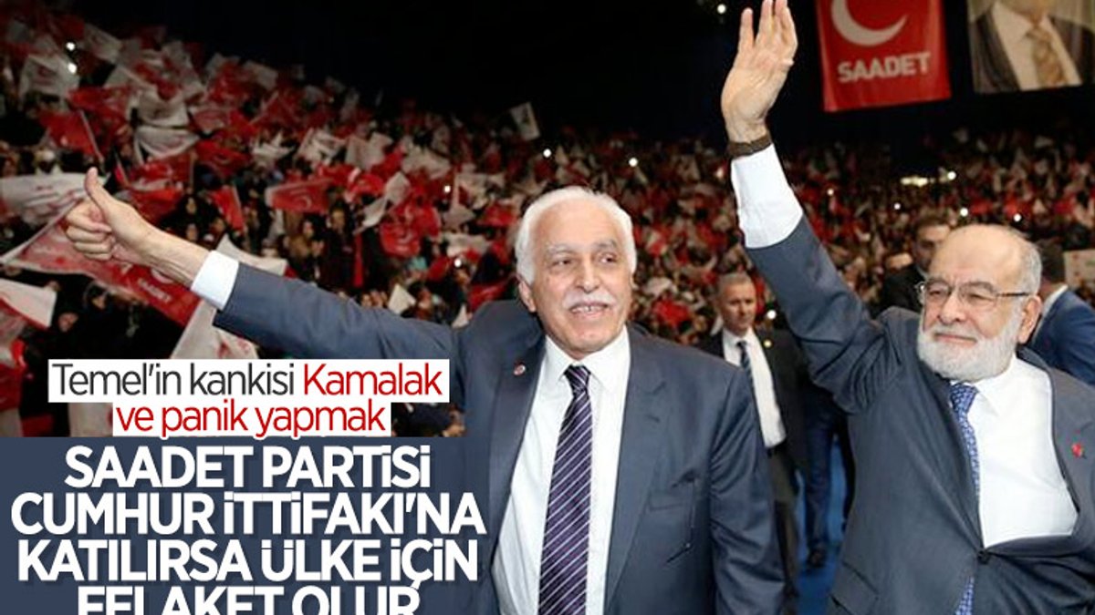 Mustafa Kamalak: Saadet Partisi Cumhur İttifakı'na katılırsa felaket olur